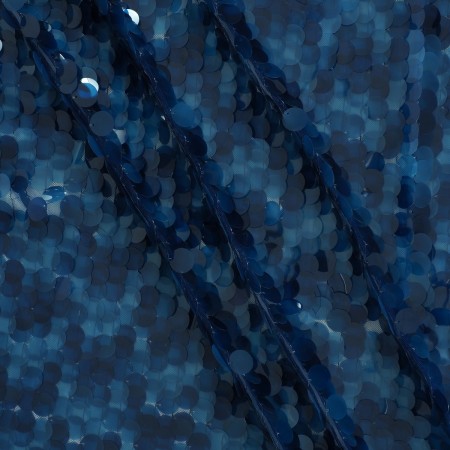 Blue degrad? sequins